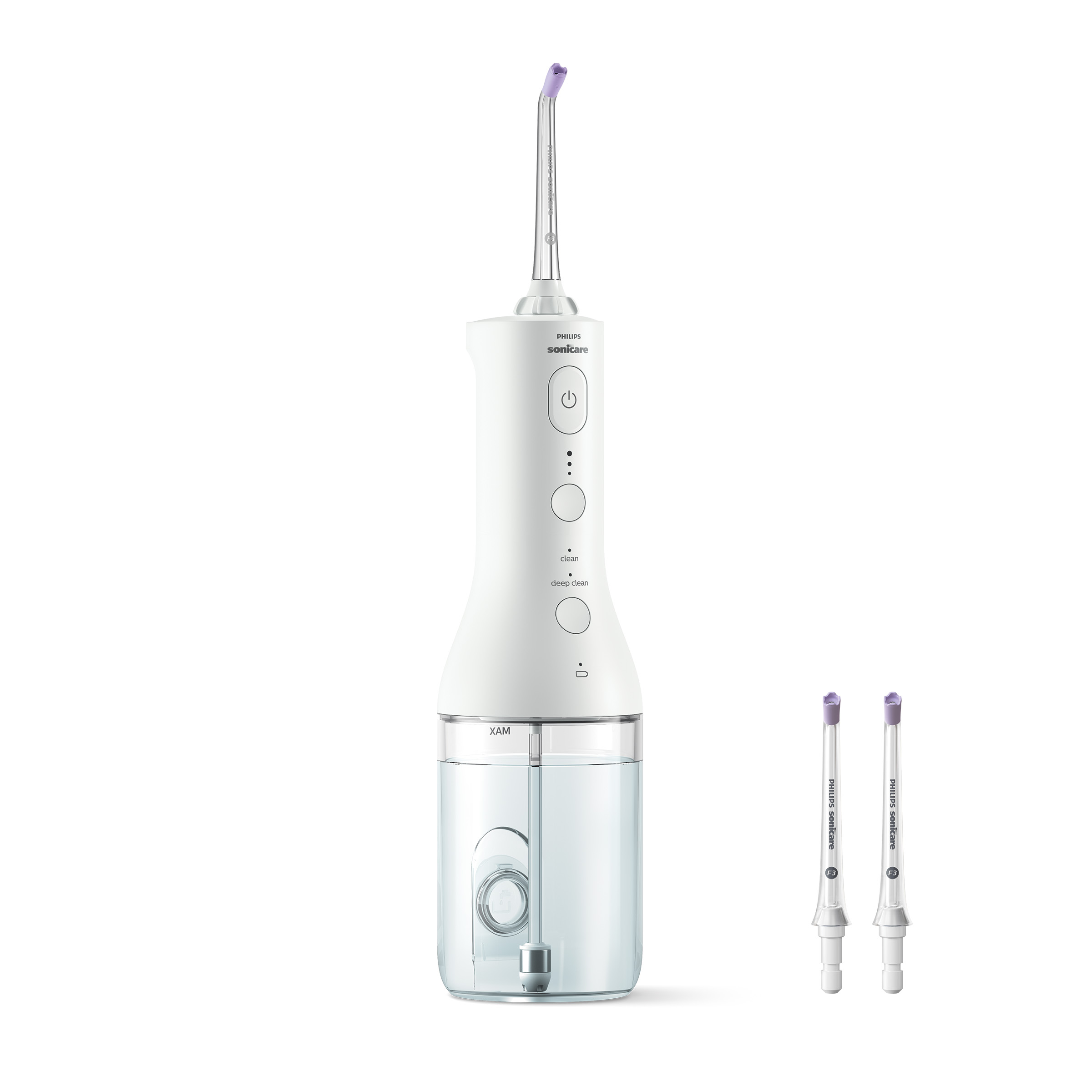 Philips Sonicare Cordless Power Flosser W Quad Stream Nozzle 2pk