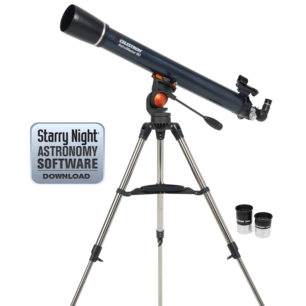 Celestron AstroMaster 90AZ Telescope 9373347 HSN