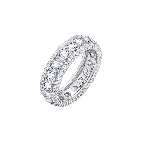 Diamonique high quality eternity band