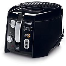 De'Longhi 2.2 lb Cool-Touch Roto Deep Fryer - Black