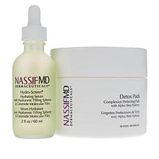 Nassif MD Hydro-Screen Hydrating Serum & Detox Pads