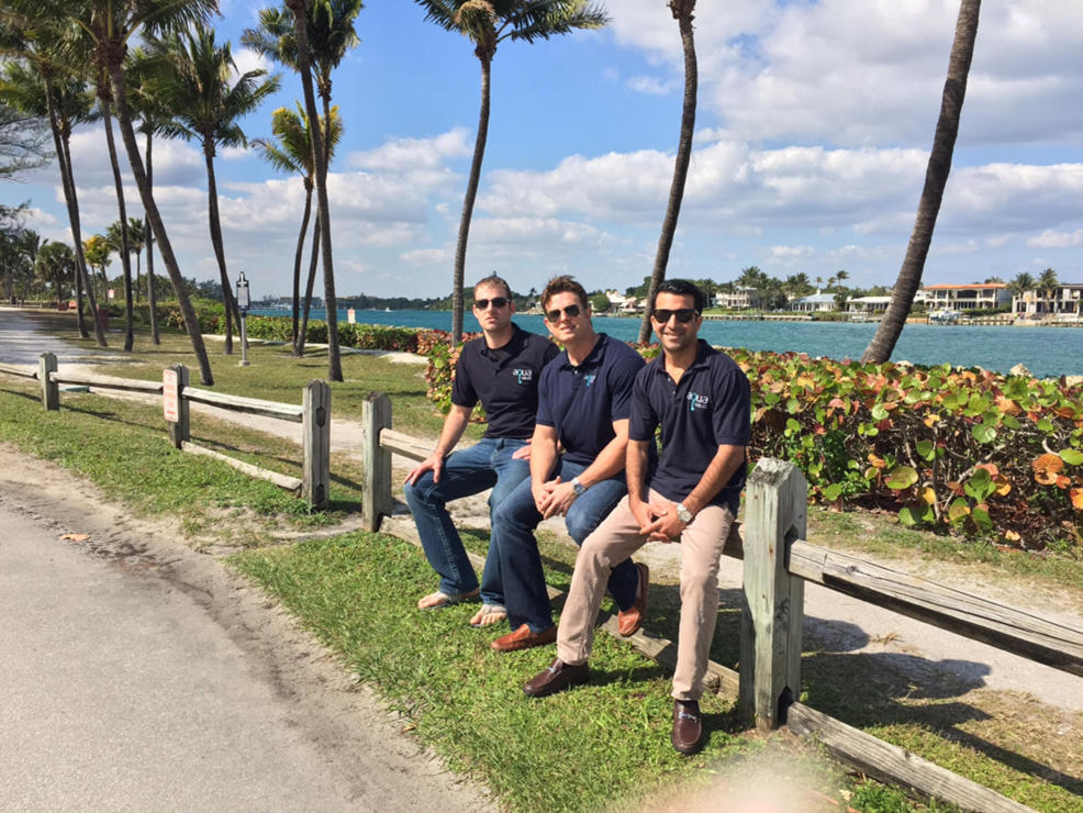 Avin Samtani, Jonathan Kinas and Robert Peck