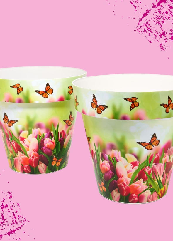 Greanbase Printed Planters