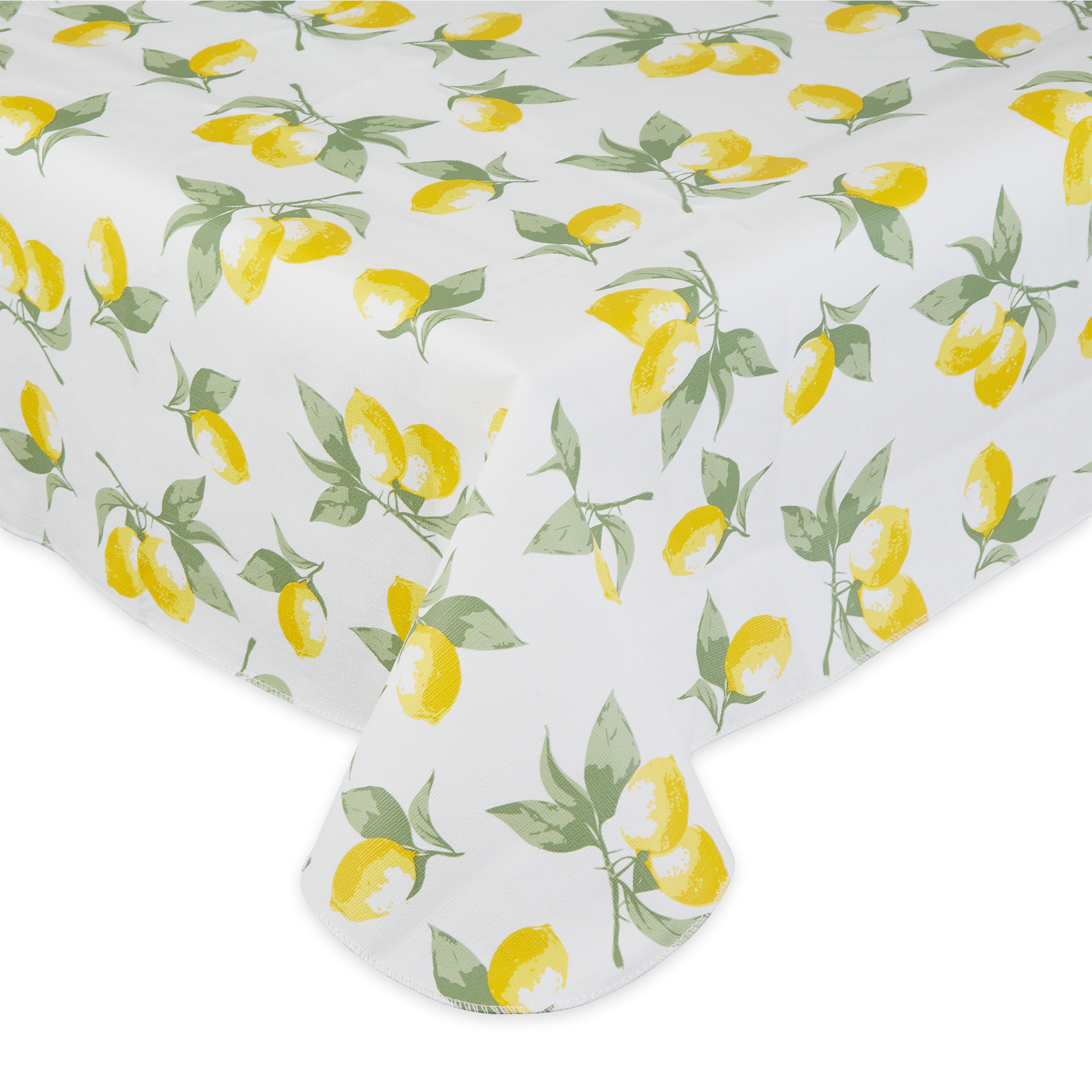 Design Imports Summer Lemons Vinyl Tablecloth 20407207 HSN