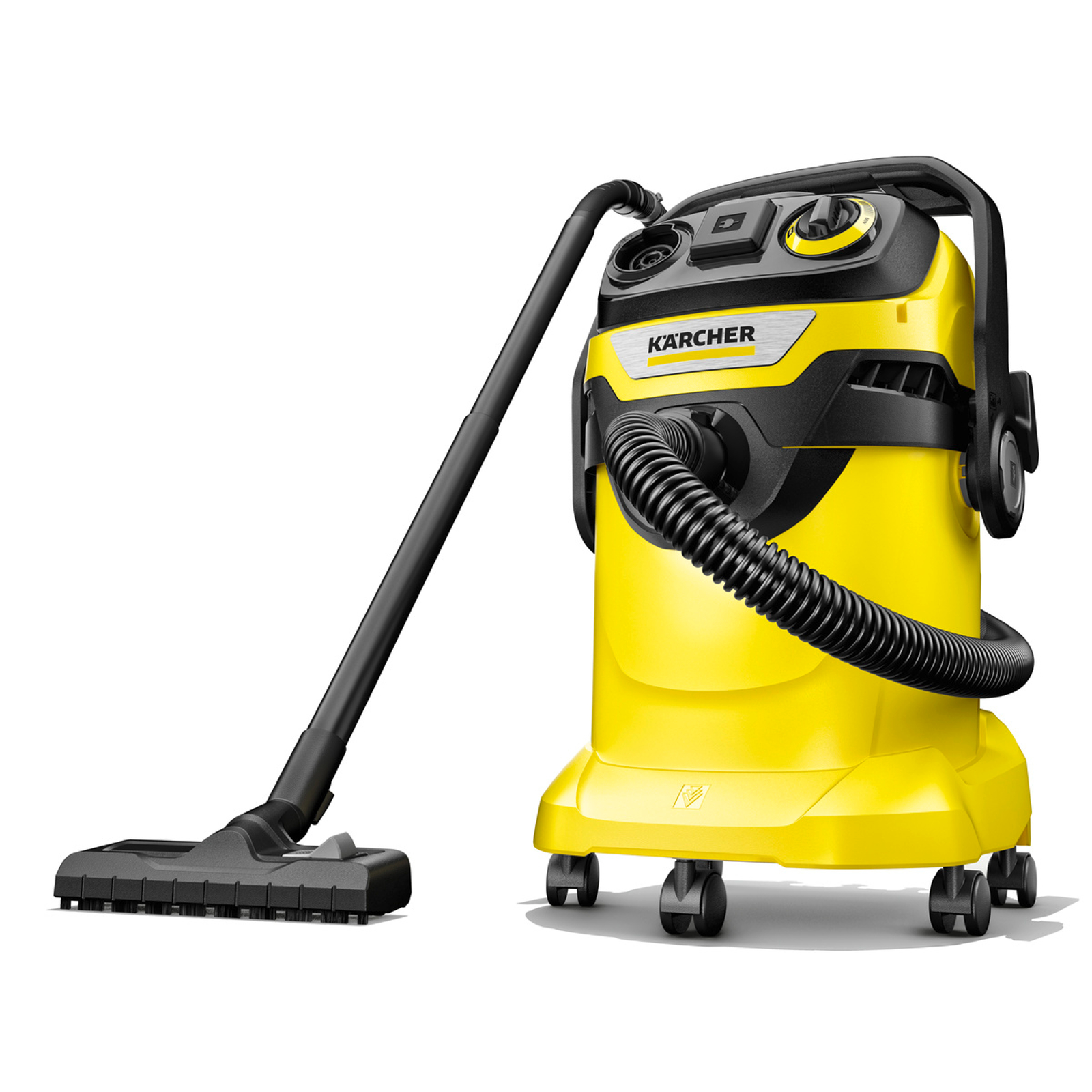 Karcher WD 5P 6.6 Gallon WetDry Vacuum Cleaner with Attachments