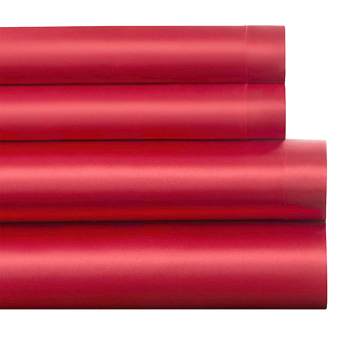 Luxury Home SilkySoft Satin 4Piece Sheet Set Queen 20625149 HSN