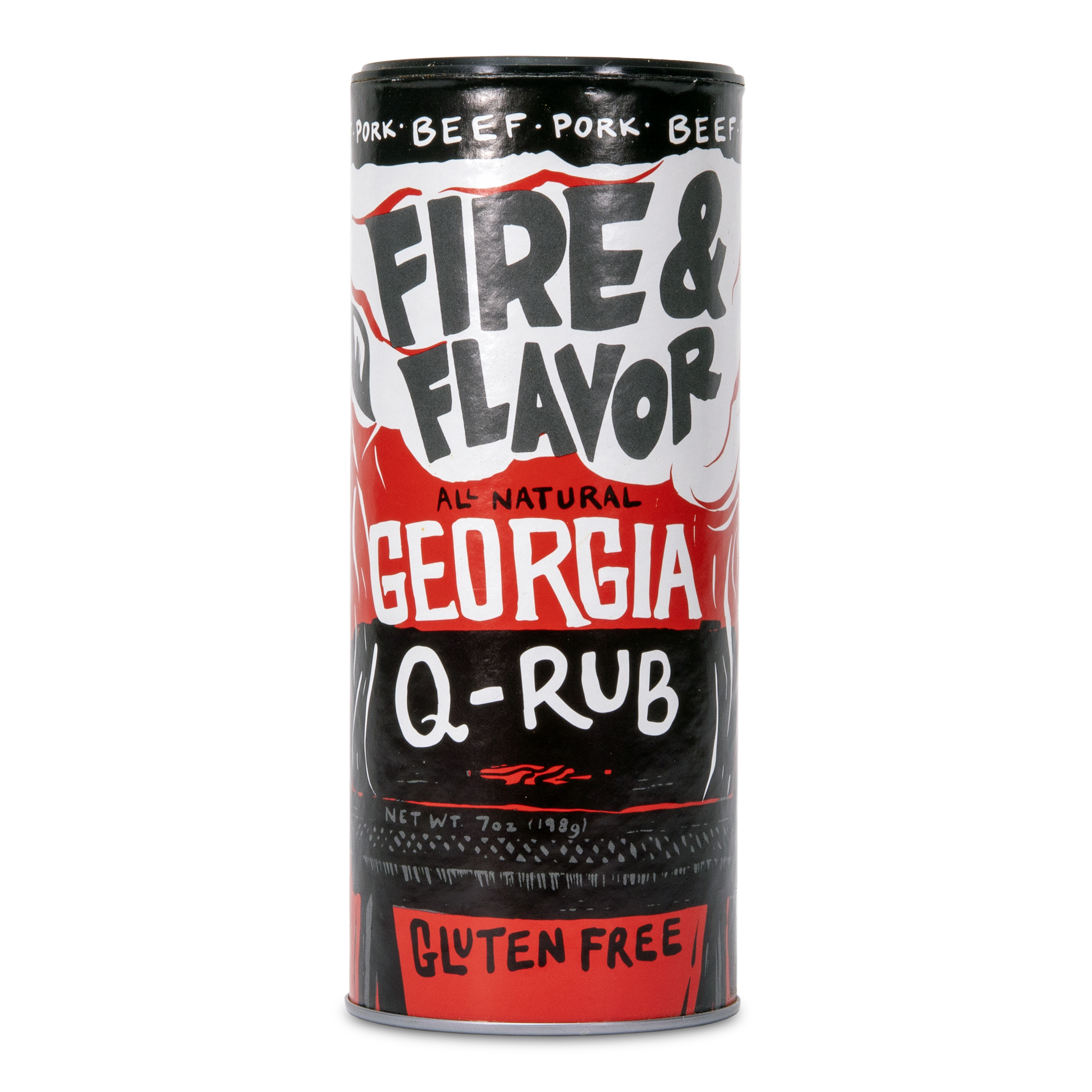 Fire & Flavor Signature Series All Natural Dry Rub, 7oz