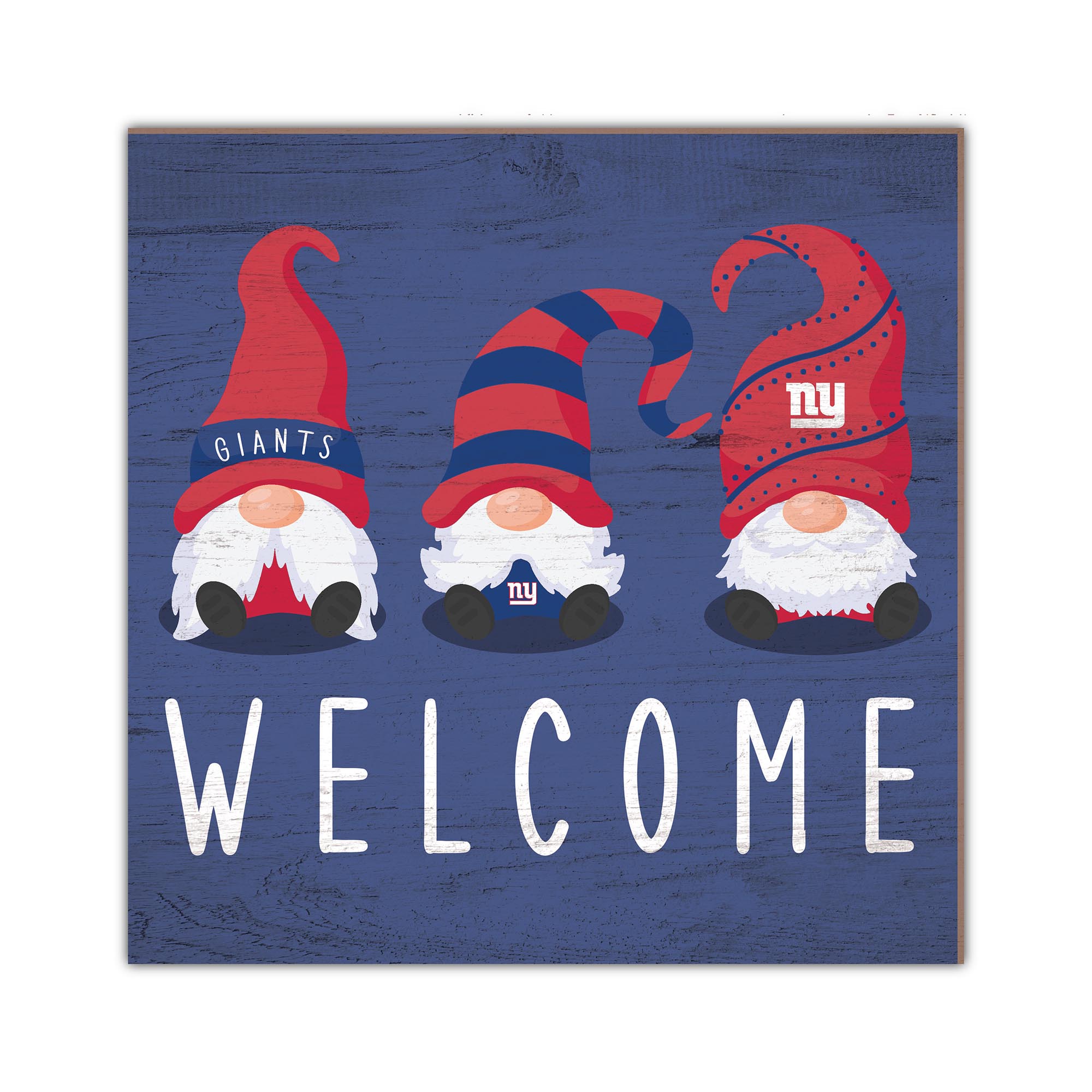 Officially Licensed NFL New York Giants Gnomes Wall Decor