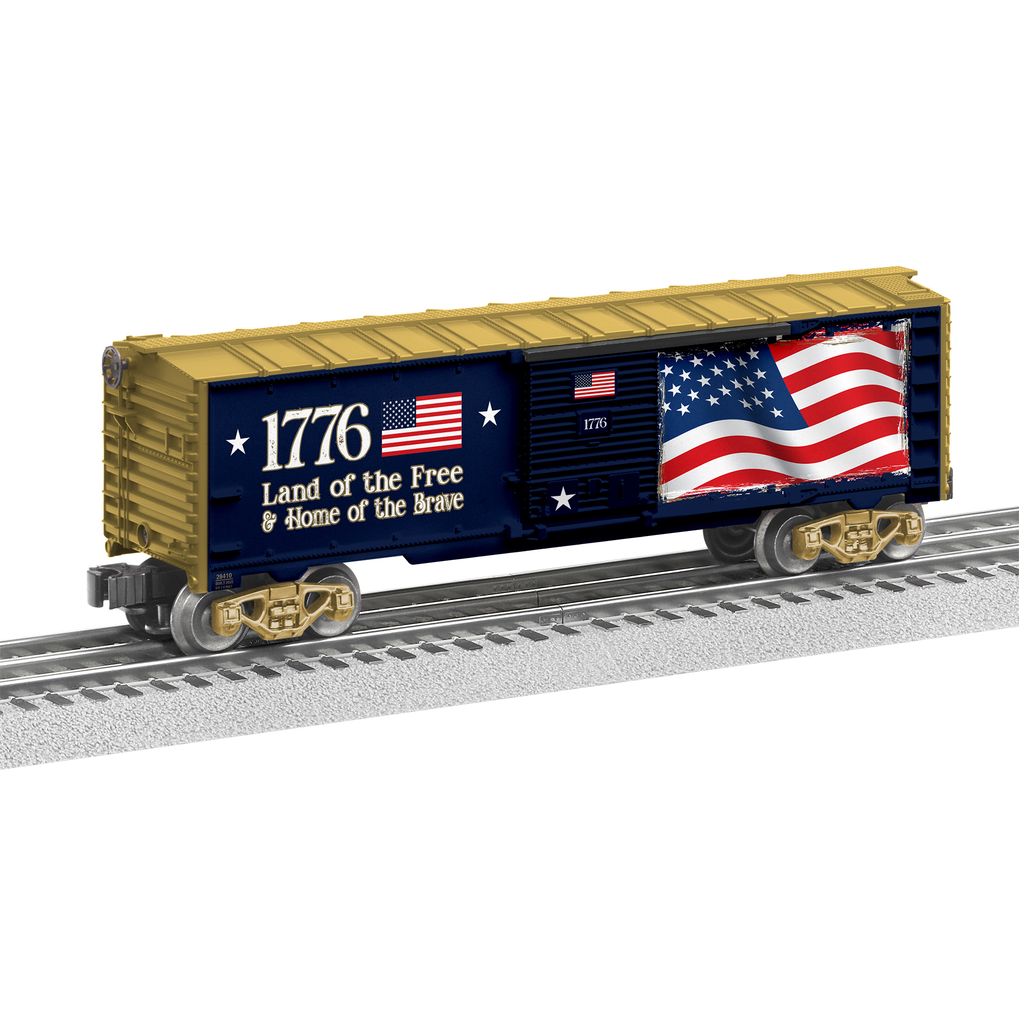 Lionel American Flag LED Car 20740368 HSN