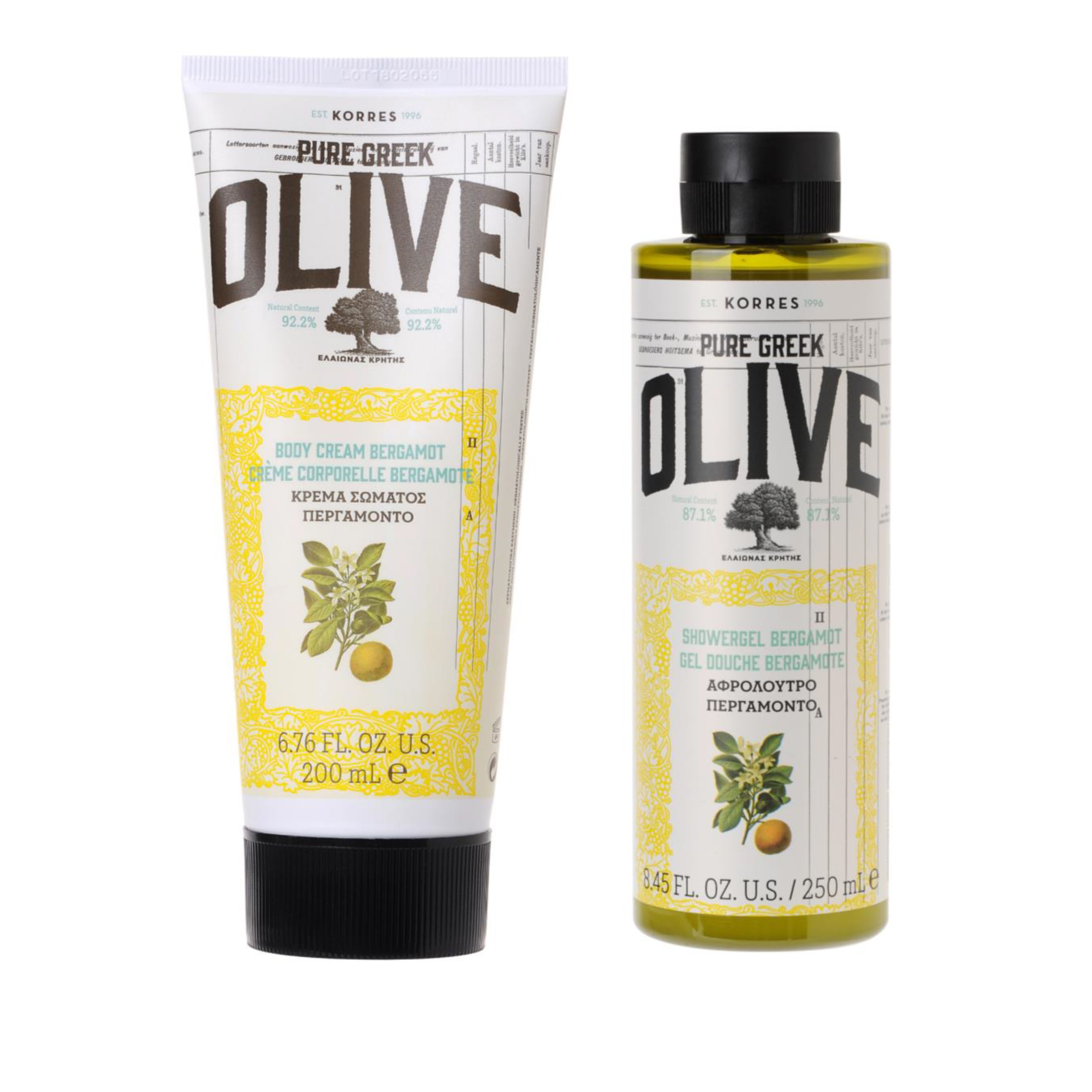 Korres Olive Oil Body Duos 10079146 HSN