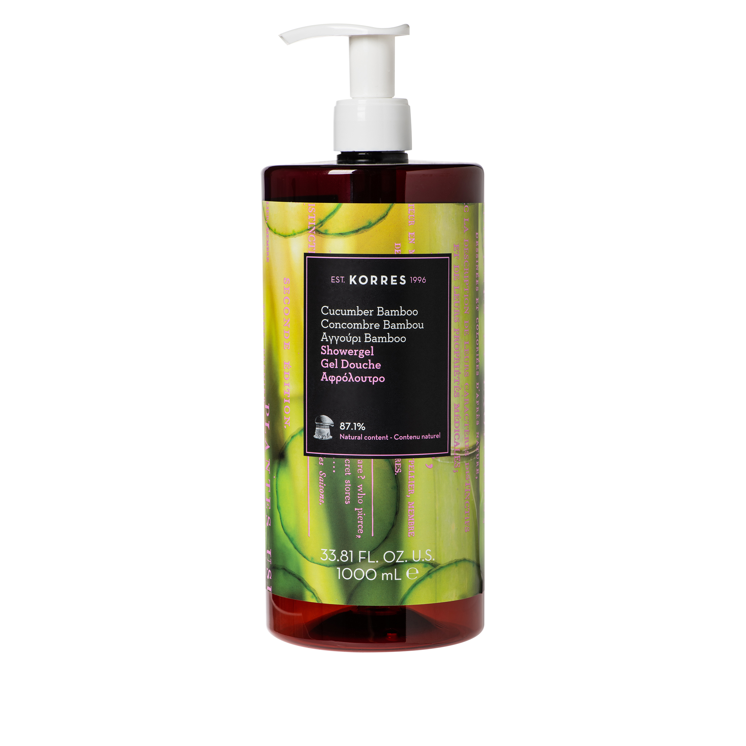Korres Shower Gel 1 Liter 10080918 HSN