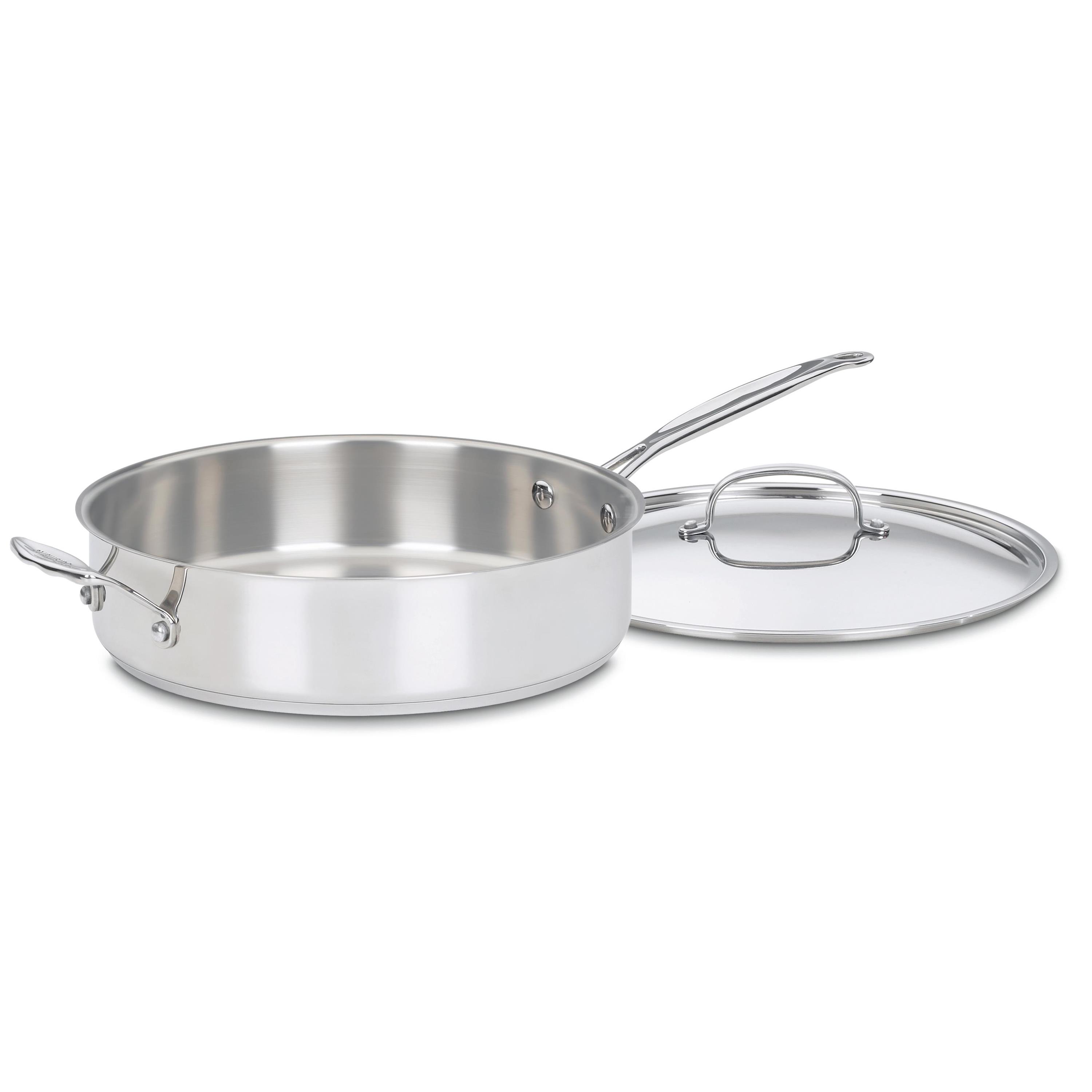 Cuisinart Chef's Classic Stainless 5.5quart Sauté Pan 7198856 HSN