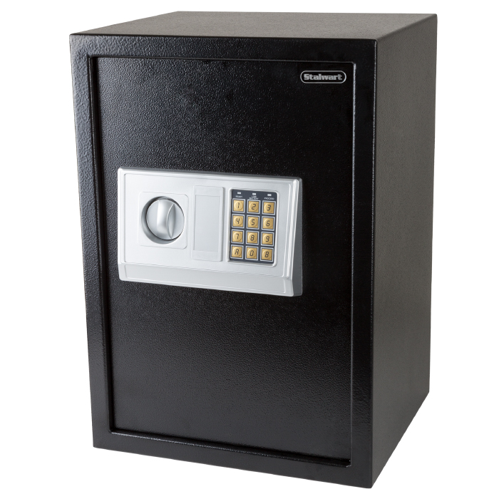 Stalwart Electronic Extra Large Safe - Black - 7609107 | HSN