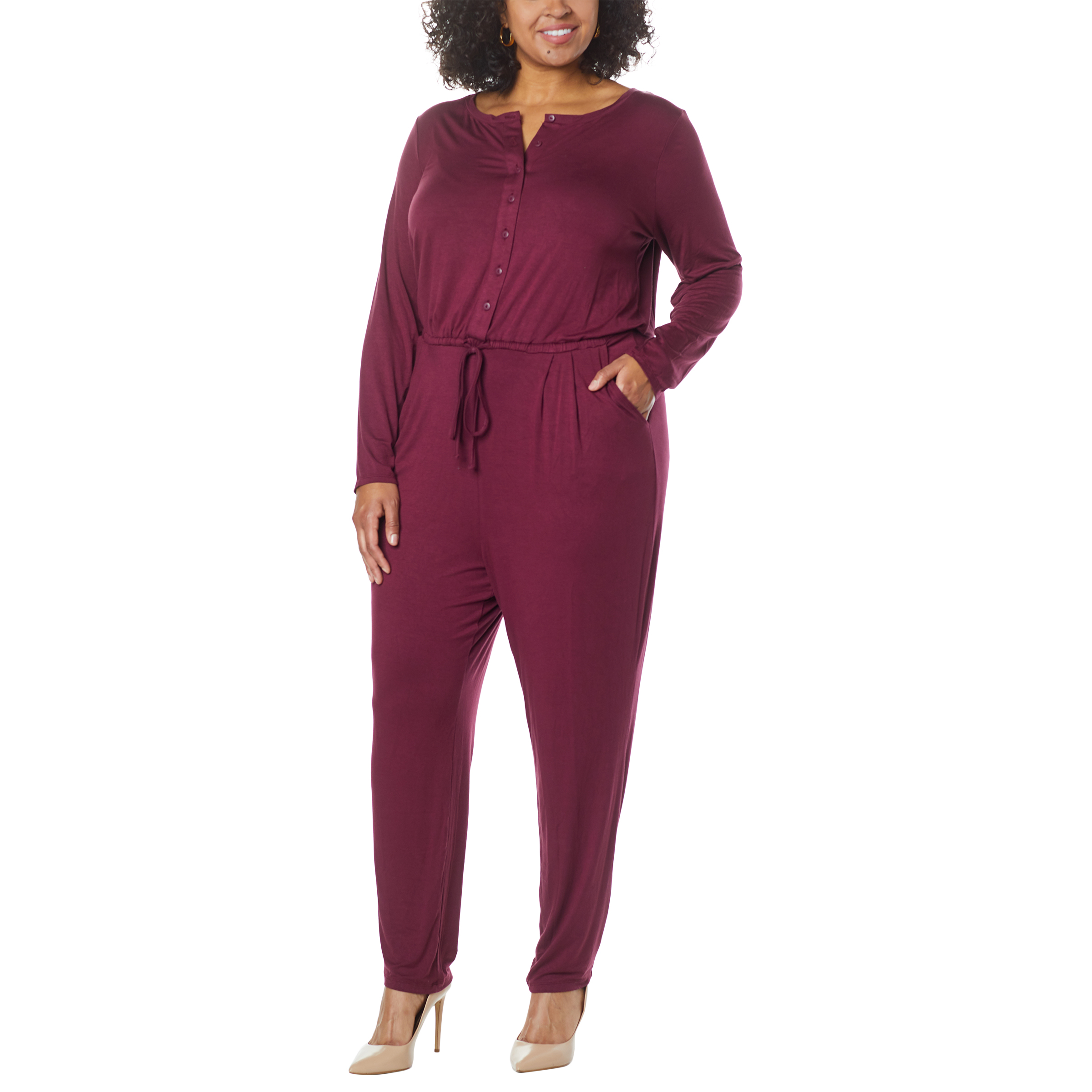 Colleen Lopez Button Front Jumpsuit - 20208454 | HSN