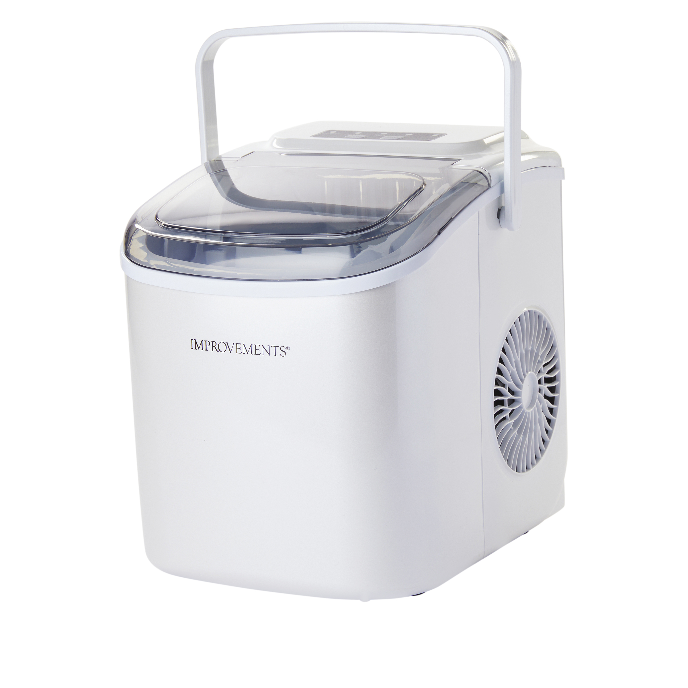 Improvements 26 lb. Portable Compact Ice Maker with Handle 20648379 HSN