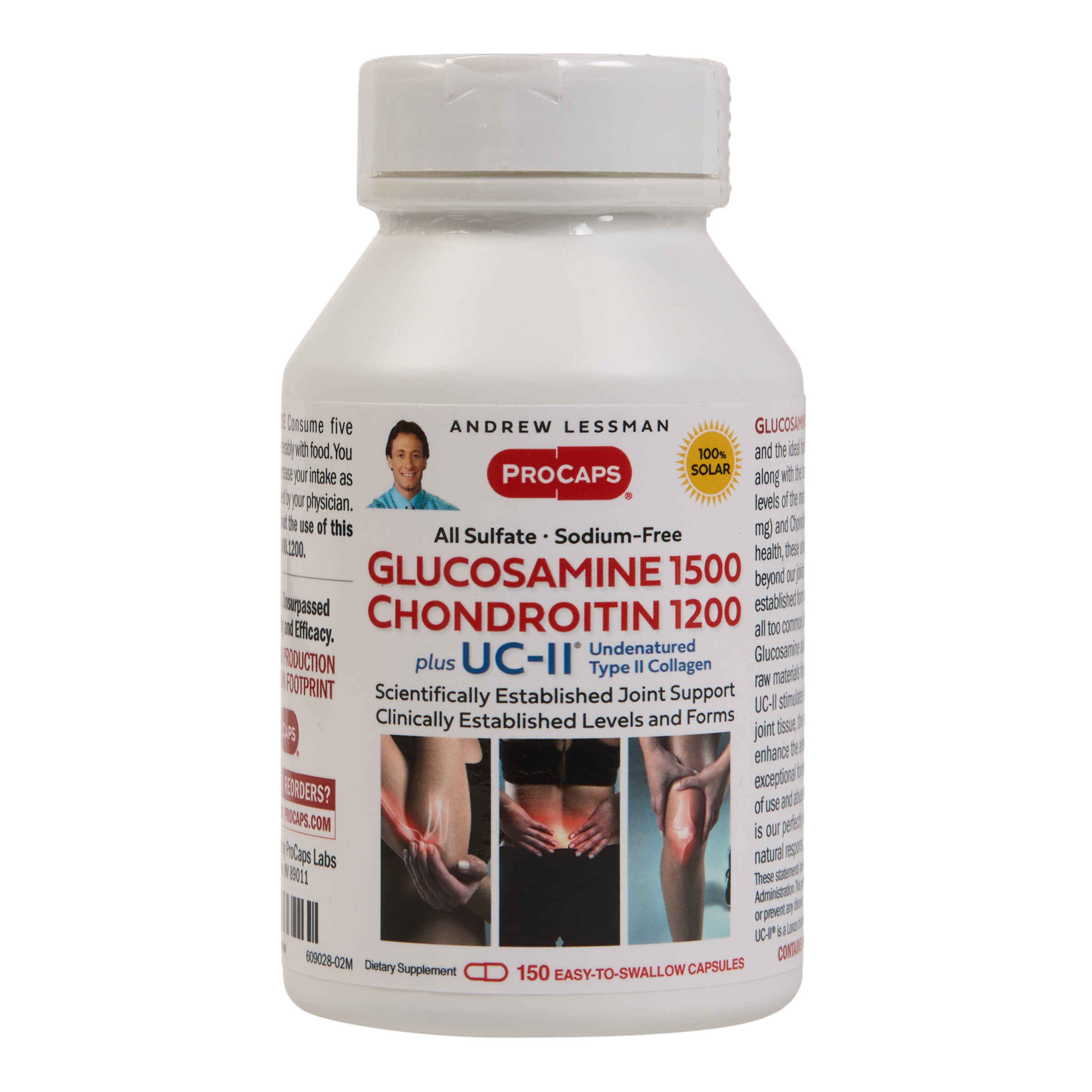 Glucosamine and Chondroitin with UCII 150 Capsules 20838682 HSN