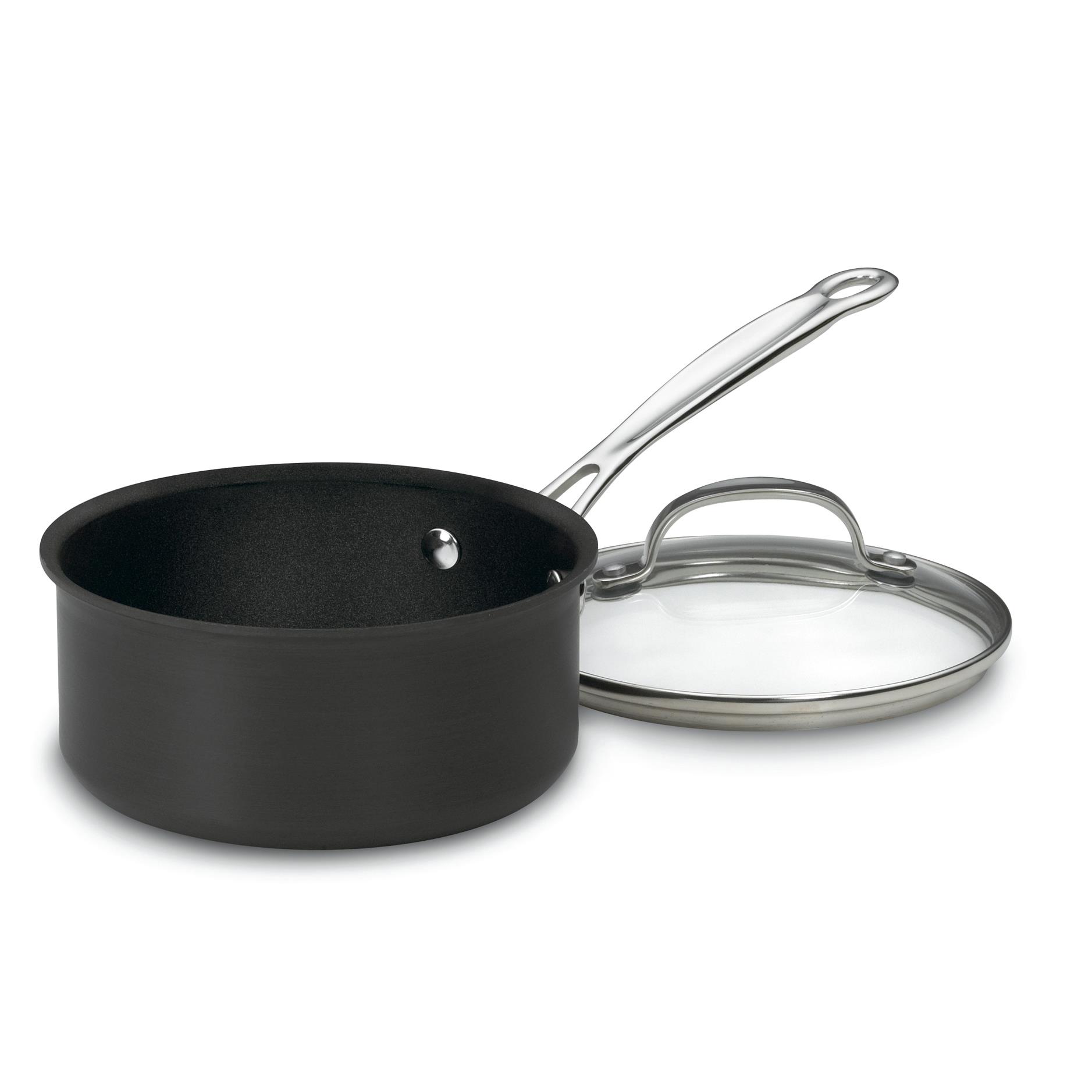 Cuisinart Chefs Classic Non Stick Hard Anodized 1 12 Qt Saucepan 9236549 Hsn 2863