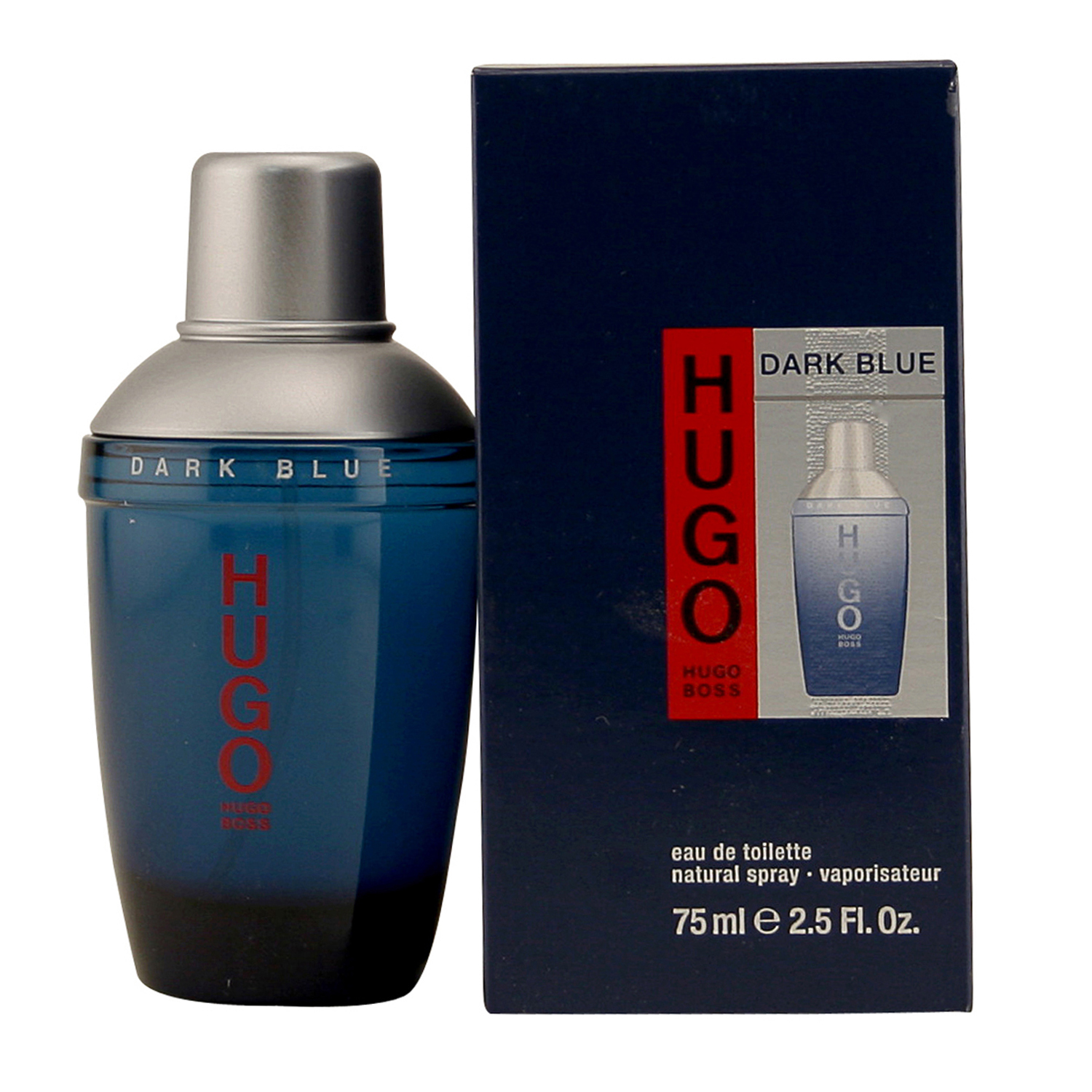 Hugo Dark Blue for Men By Hugoboss Eau De Toilette Spray 2.5 oz ...