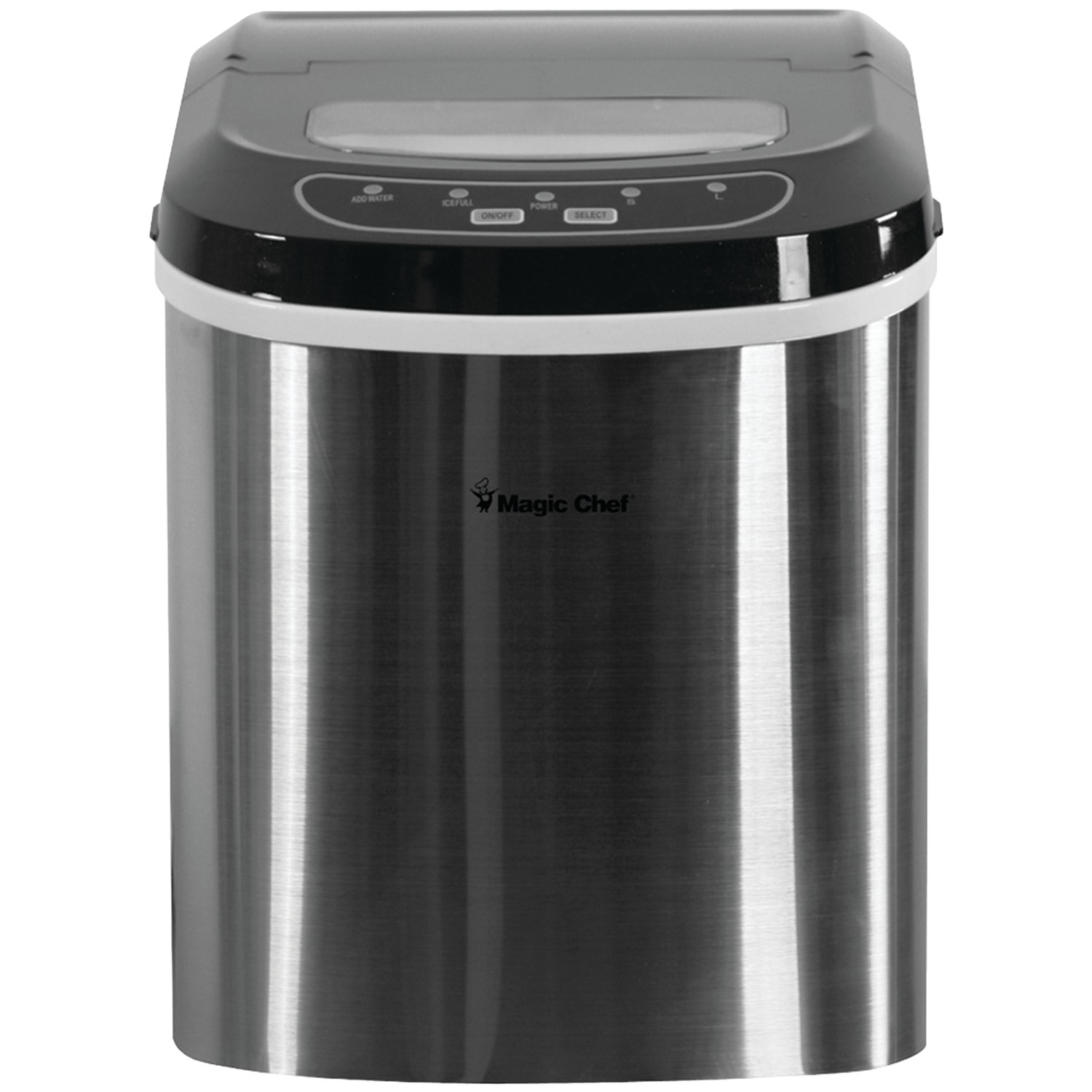 Magic Chef MCIM22ST 27lbCapacity Ice Maker Stainless 9683446 HSN