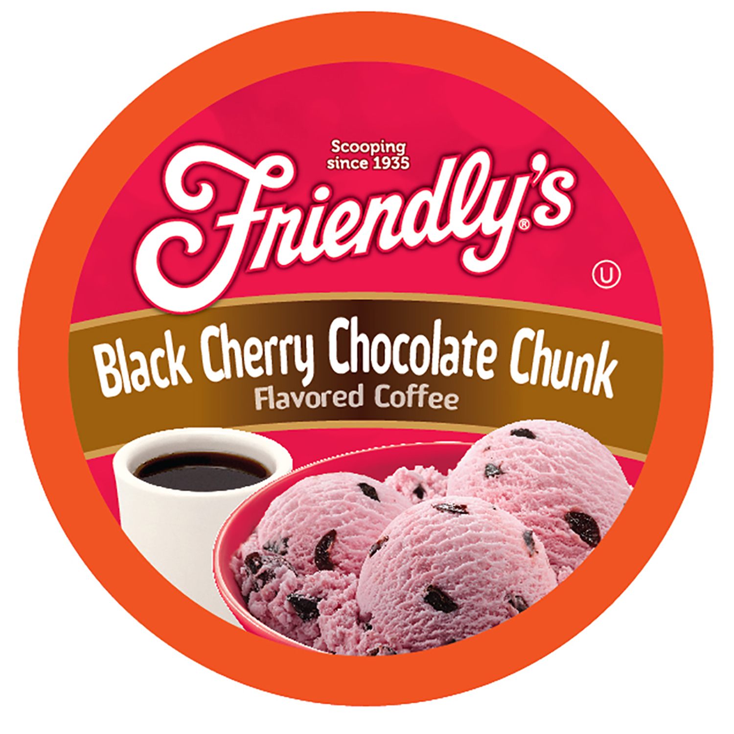 Friendly's Cherry Chocolate Coffee Pods for Keurig 40Count 9818442 HSN