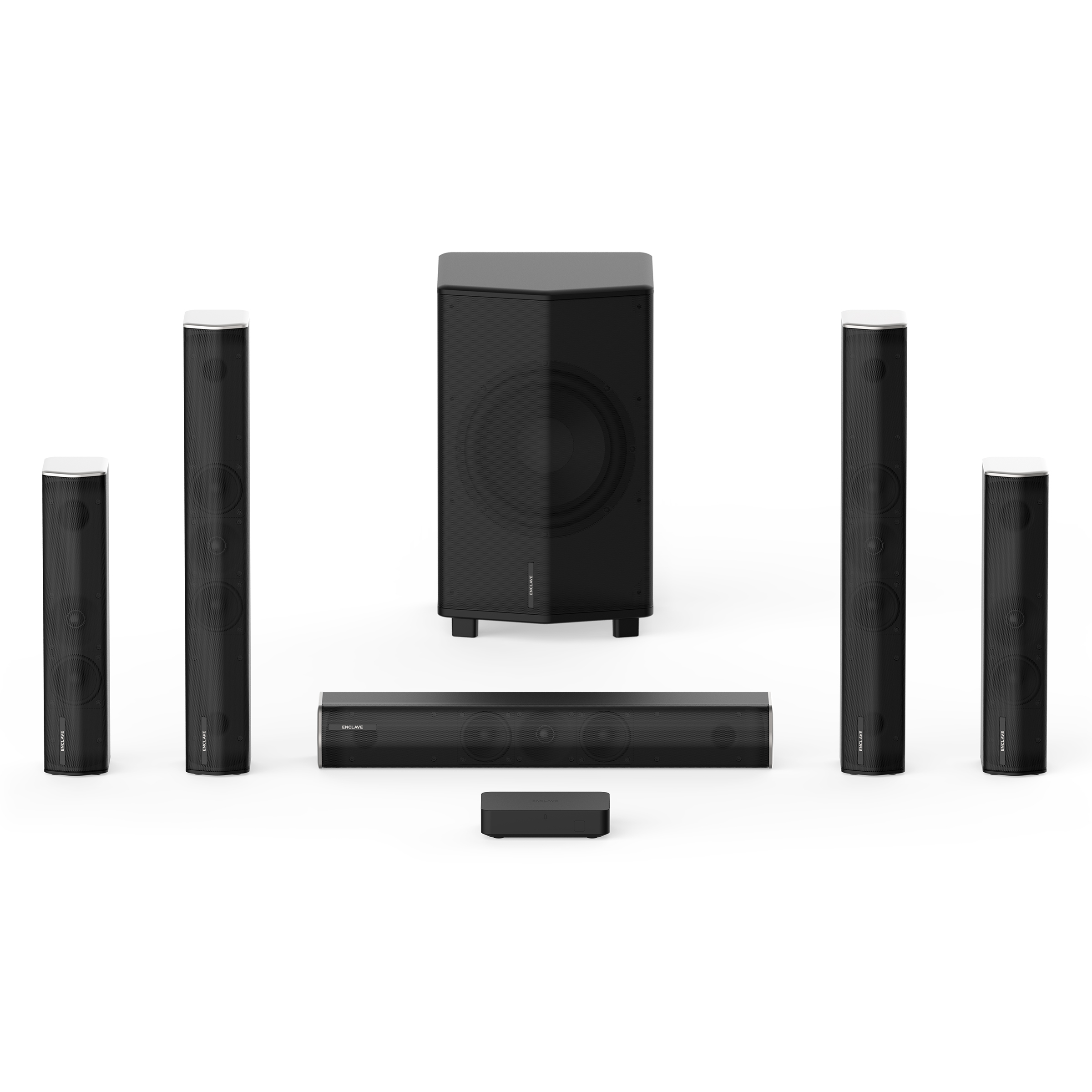 Enclave Audio CineHome Pro Home Theater System 9828959 HSN