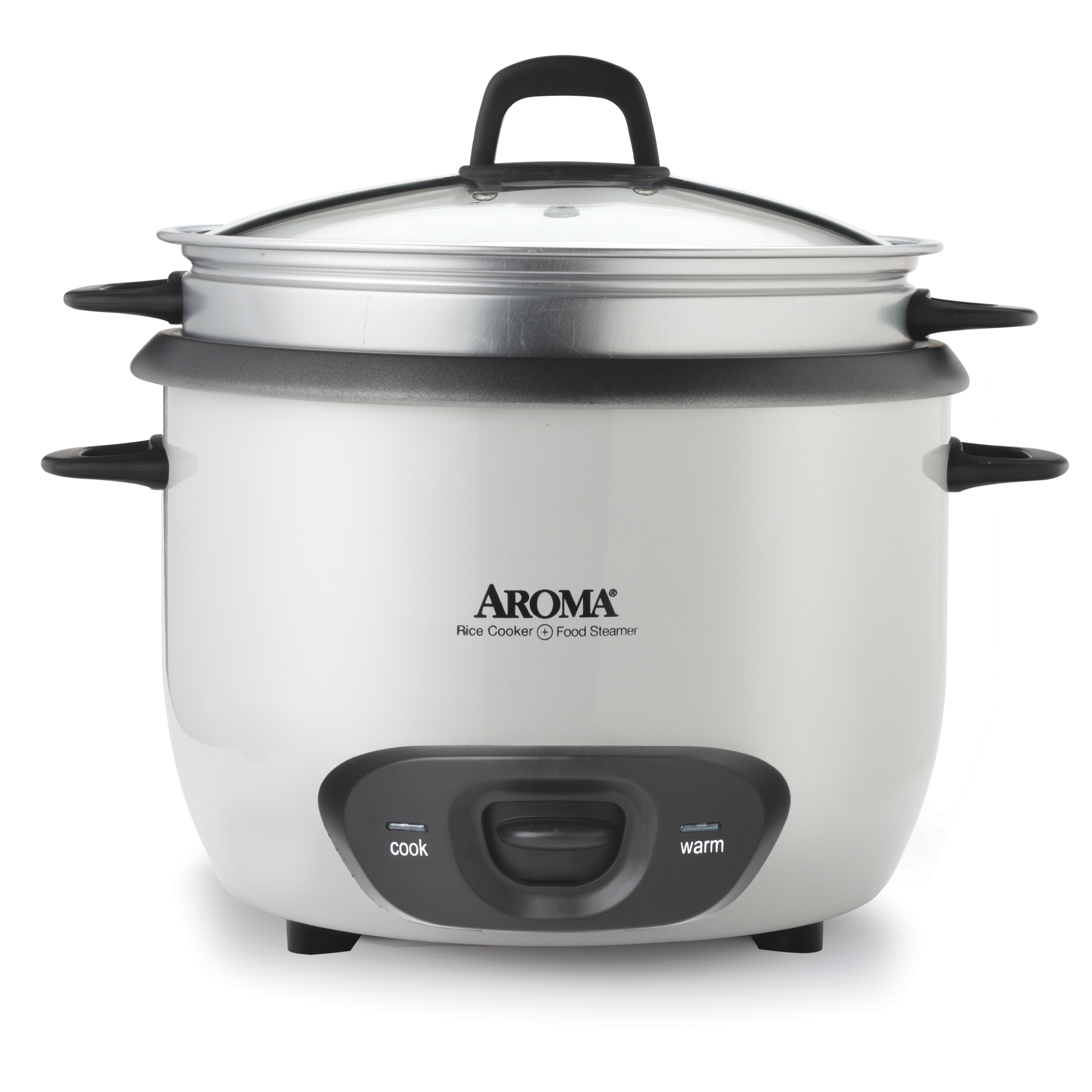 Aroma ARC7431NG 6Cup Pot Style Rice Cooker White 9913327 HSN