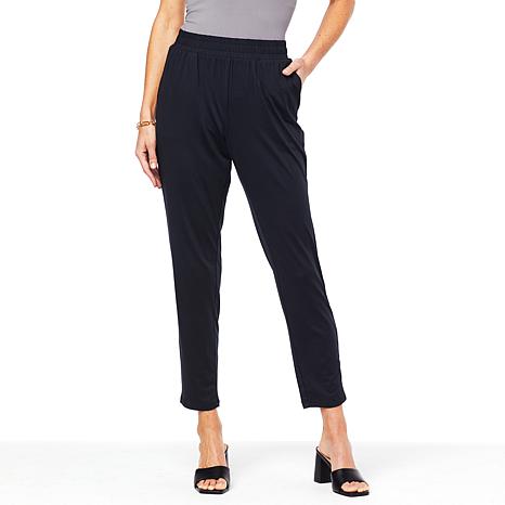 Colleen Lopez Crossover Waist Knit Pant