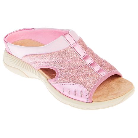 easy spirit Tracie Slip On Walking Sandal HSN