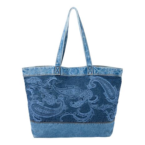 GLENN MARTENS デニムバッグ DG2 by Diane Gilman 30th Anniversary Denim Tote Bag | HSN
