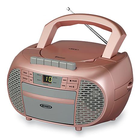 Jensen Bluetooth Stereo, CD, & Cassette Player w/AM/FM Radio