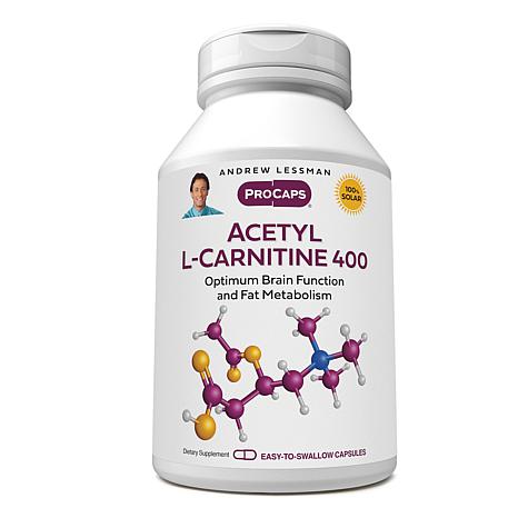 how to consume liquid l carnitine Andrew Lessman Acetyl L-Carnitine 400 - 360 Capsules