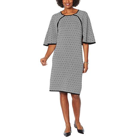 poncho sweater dress