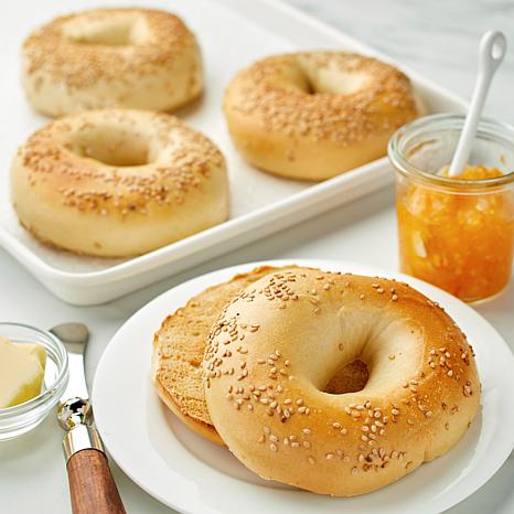 Bagelista 16-count Sesame Jumbo Bagels - 22343482 | HSN