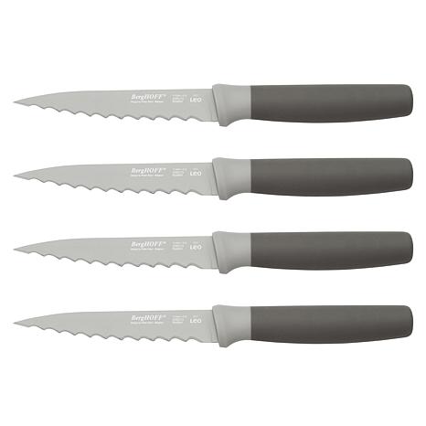 BergHOFF Stainless Steel Steak Knife Set, 4 pc - Pay Less Super