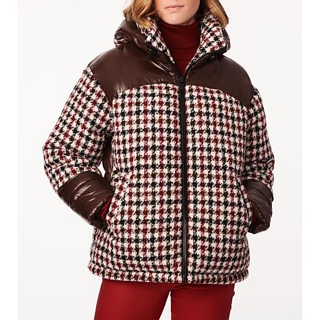 直販最激安 Hooded Tweed Shell Down Jacket | cult.cohorted.co.uk