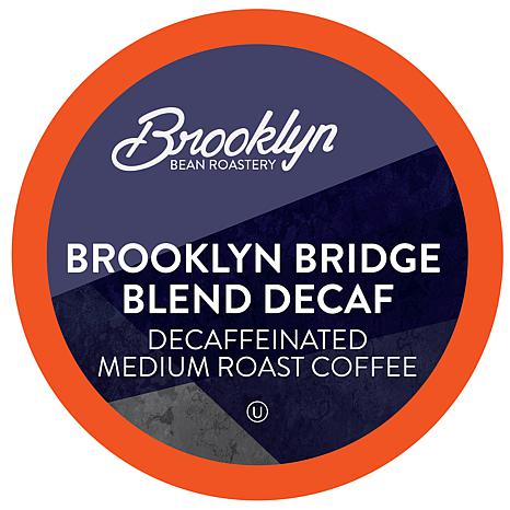 Brooklyn Beans Brooklyn Bridge Decaf Coffee Pods 40 Count Hsn