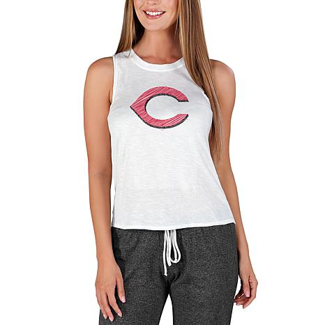 MLB Women's Cincinnati Reds Tank Top and Shorts Set 