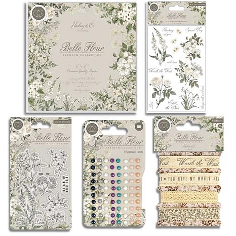 Belle Fleur 12x12 Paper Pad - Craft Consortium