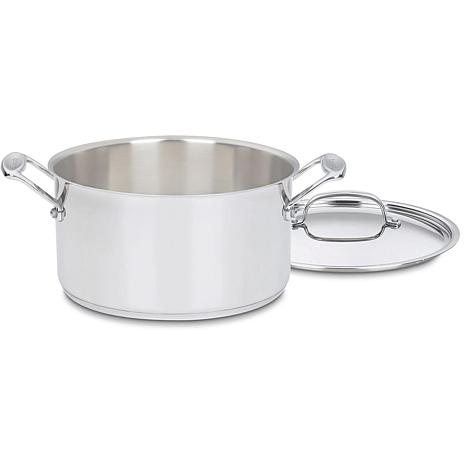 Cuisinart Chef's Classic Stainless Steel 3 qt. Cook and Pour Saucepan -  Kitchen & Company