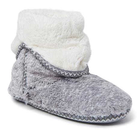 dearfoam fold down bootie slippers