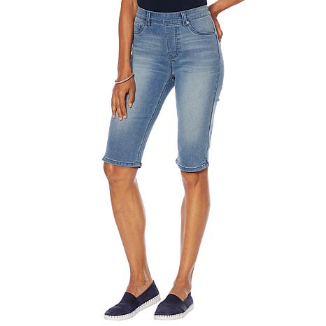 DG2 by Diane Gilman Virtual Stretch Pull-On Bermuda Short - 10079617 | HSN