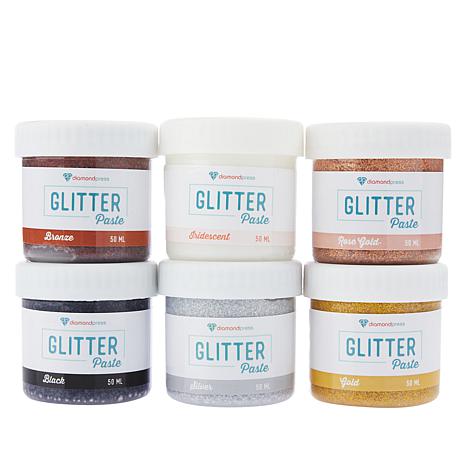 Diamond Press Color Texture Paste - Neutrals and Primary Set of 6