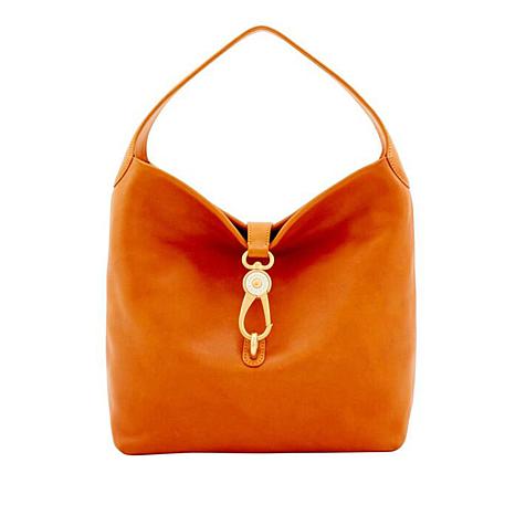 dooney and bourke smooth leather shoulder bag