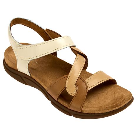 easy spirit Minny Casual Leather Sandal - 22107697 | HSN