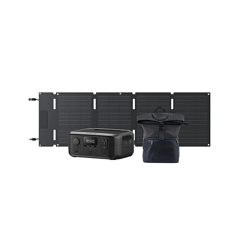 EcoFlow River 3 Power Station with 45W Solar Panel and Bag