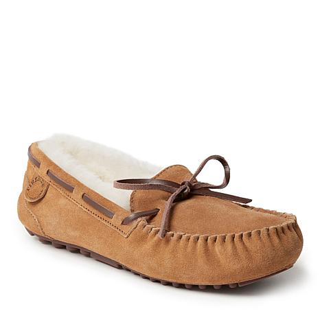 shearling loafers womens