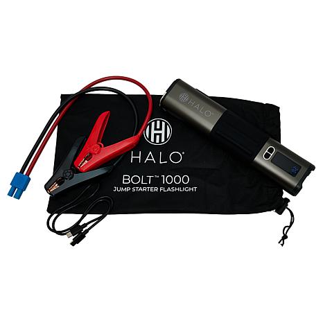 $99.99, Was $119.99, 16% Off! HALO Bolt Slim Jump Starter, Flashlight & Portable Charger dealfomo