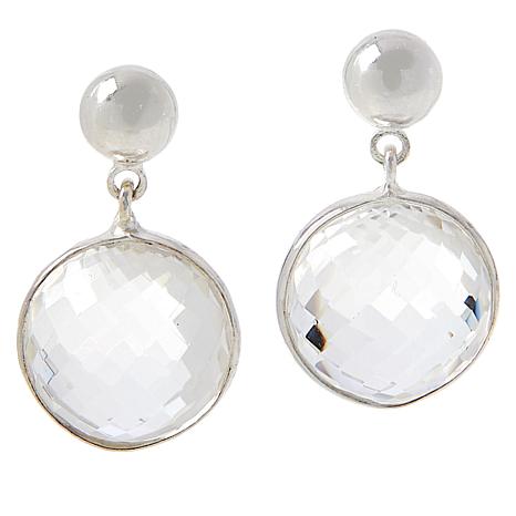 herkimer diamond earrings hsn