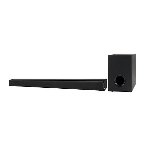 jensen 2.1 channel bluetooth soundbar with subwoofer