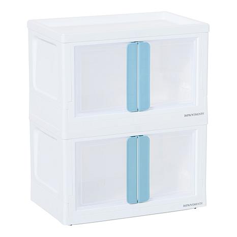 Improvements 2-pack Collapsible Double-Door Storage Cabinets Improvements 2-pack Collapsible Double-Door Storage Cabinets